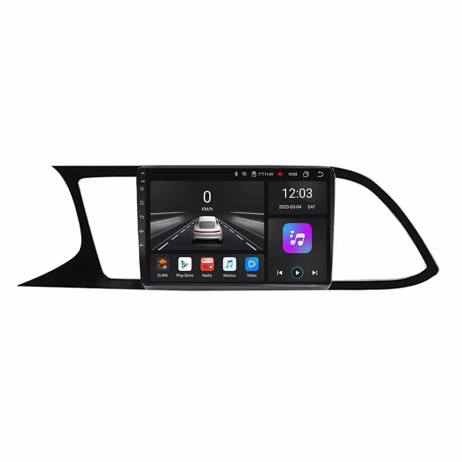Radio Seat Leon 3 Pantalla con Android Auto para Evitar Multas y Usar Mapas GPS 8