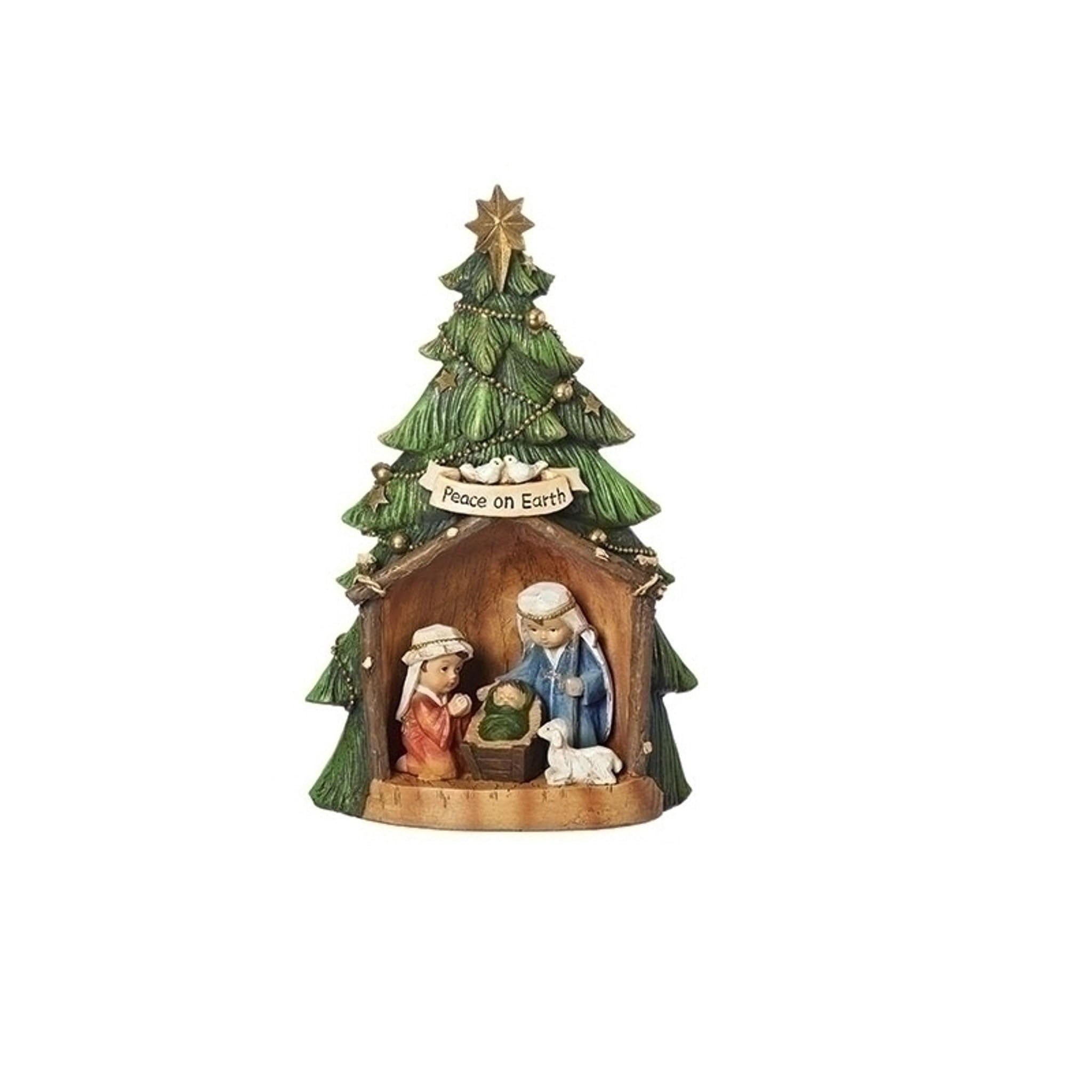 Amazon.co.jp: Roman 11.5インチ クリスマスツリー ページェント 動物