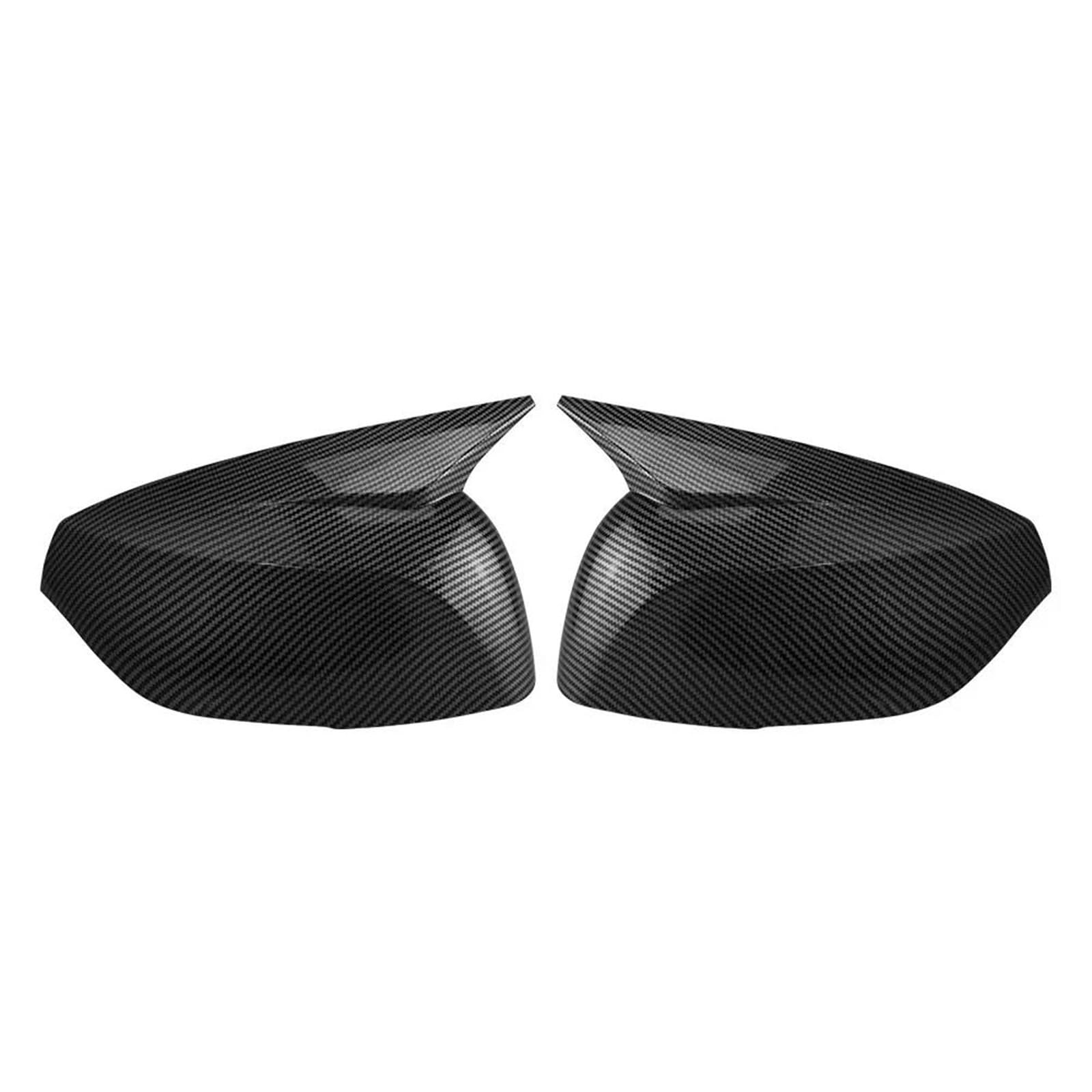 for Infiniti QX50 QX55 2019-2024 Car Sticker Rearview Side Mirror Cover Wing Cap Exterior Case Trim(Carbon)
