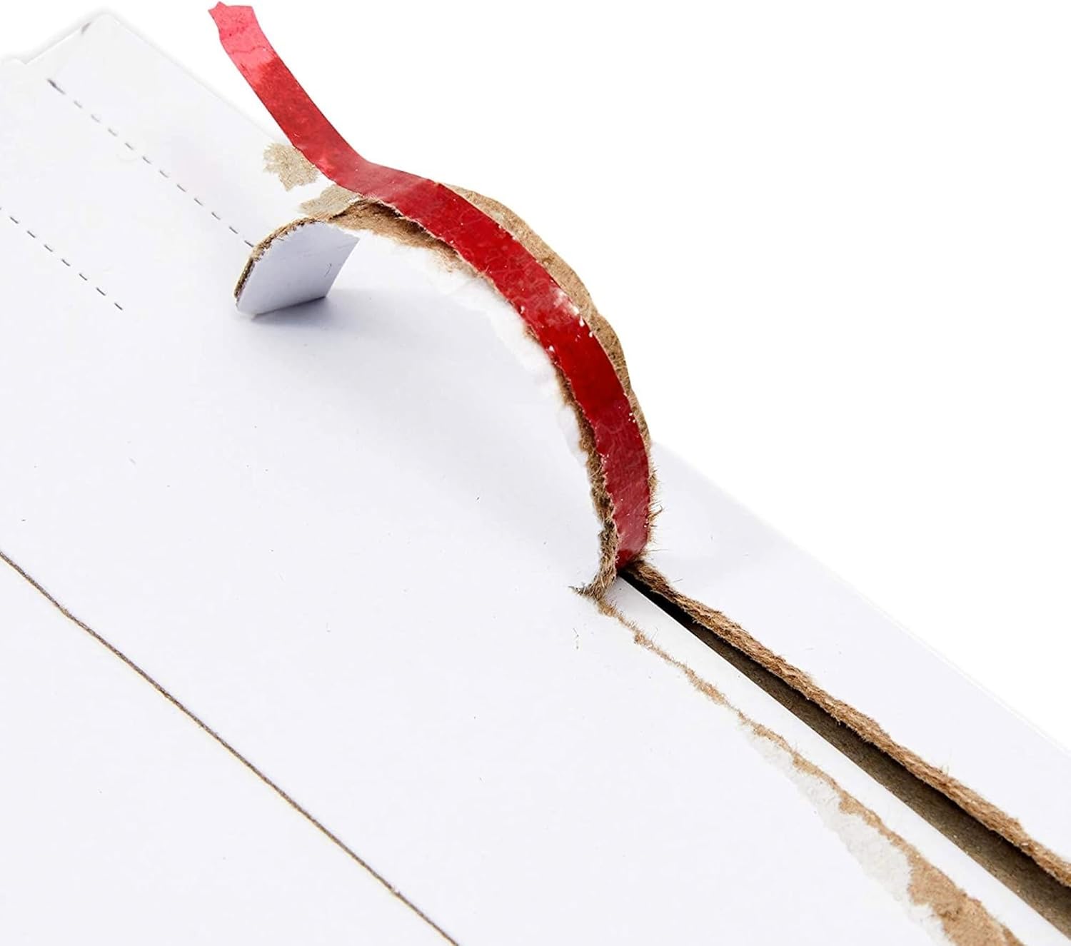 Mailing Envelopes - 6.5 x 4.5 in, White, 100 Count, Flat Peel & Seal - Thick Cardboard Envelopes, Photo Mailers & Trading Card Mailers - Image 7