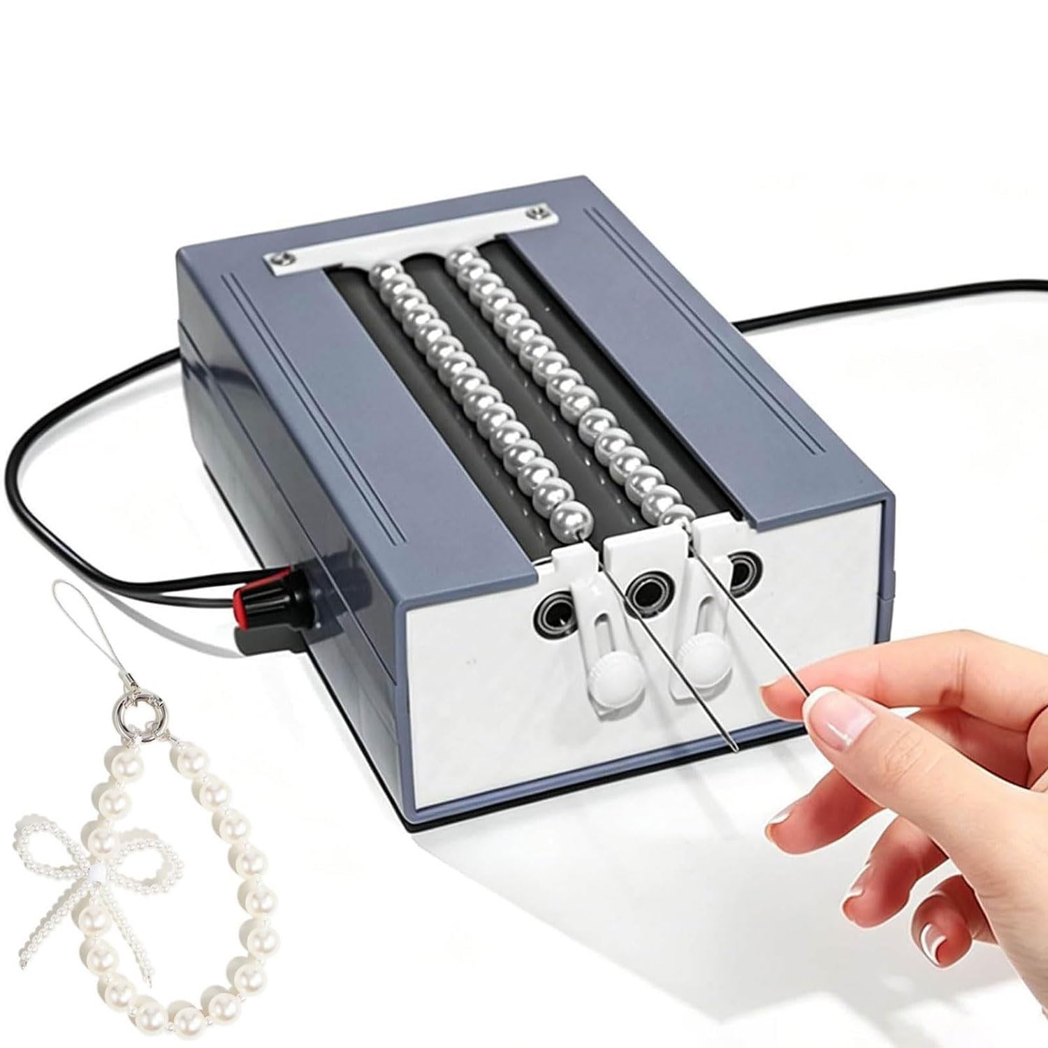 Fileur de perles à 520 tr/min avec alignement d'aiguille automatique