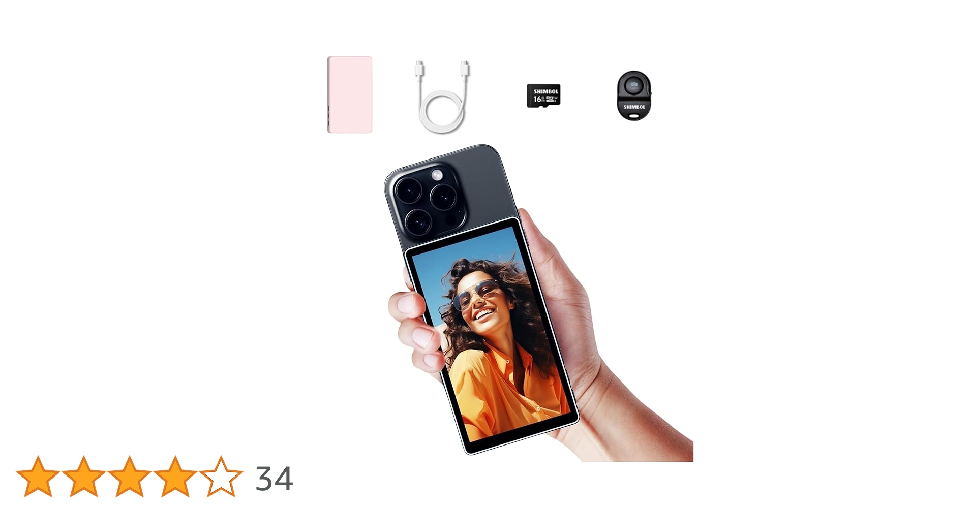 Amazon.co.jp: Shimbol CP5 5インチ 電話 Vlog 自撮りモニター