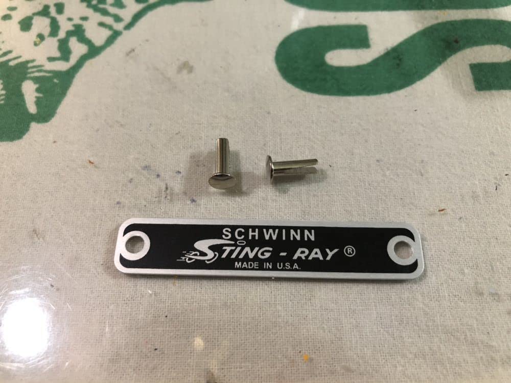 Amazon.co.jp: シート エンブレム プレート schwinn stingray 