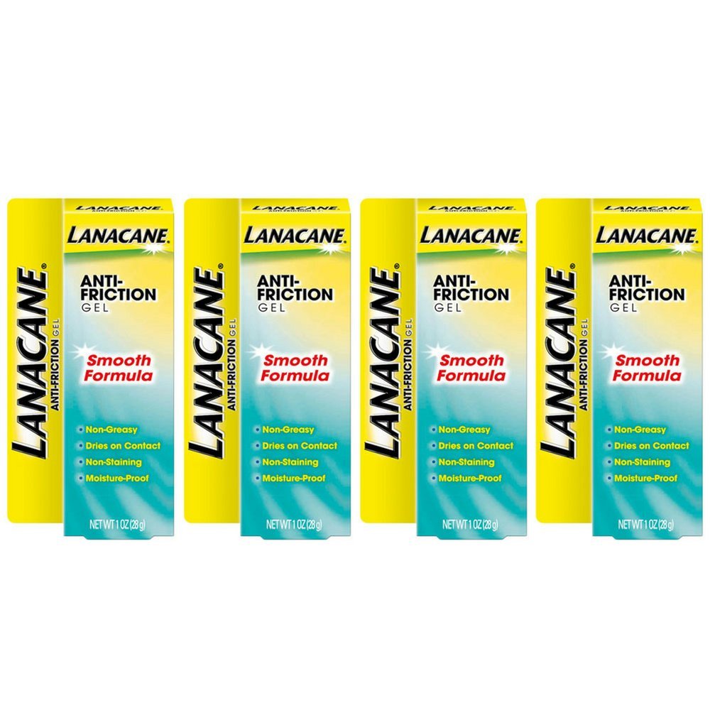 Lanacane Anti-friction Gel, 1 oz. (Pack of 4)
