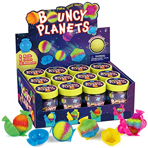 Dr. Daz Bouncing Ball Set Bouncy Ball Spiel for Kids Flummi Gummiball Hüpfbälle Selber Machen Set Springball für Kinder Ab 7 8 9 10 Party Mitgebsel Kindergeburtstag Gastgeschenke Jungen Mädchen