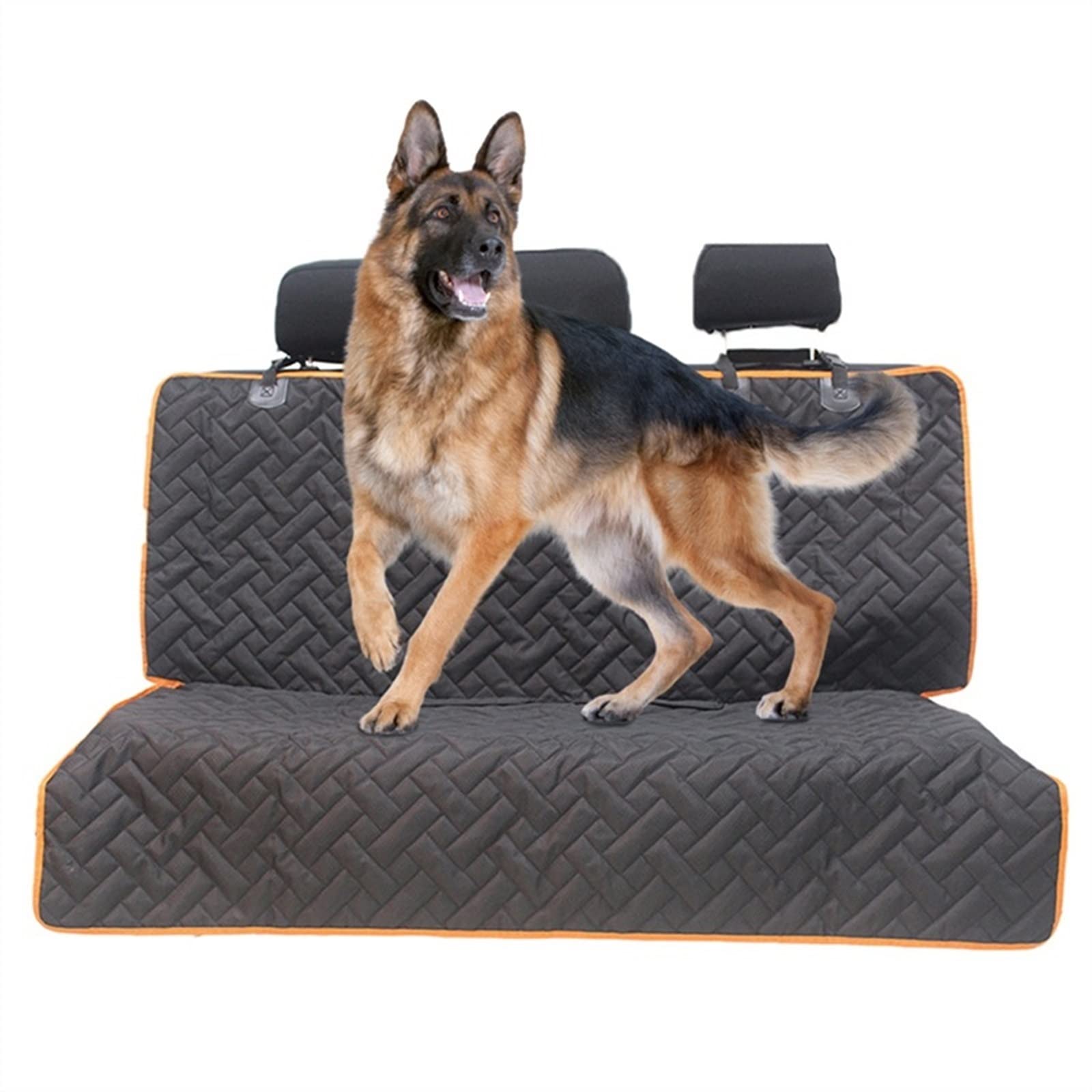 Hundedecke Hundegeschirr zurück Haustier Hund Autositzbezug Kissen Hängematte Hundedecke für Autorückbank