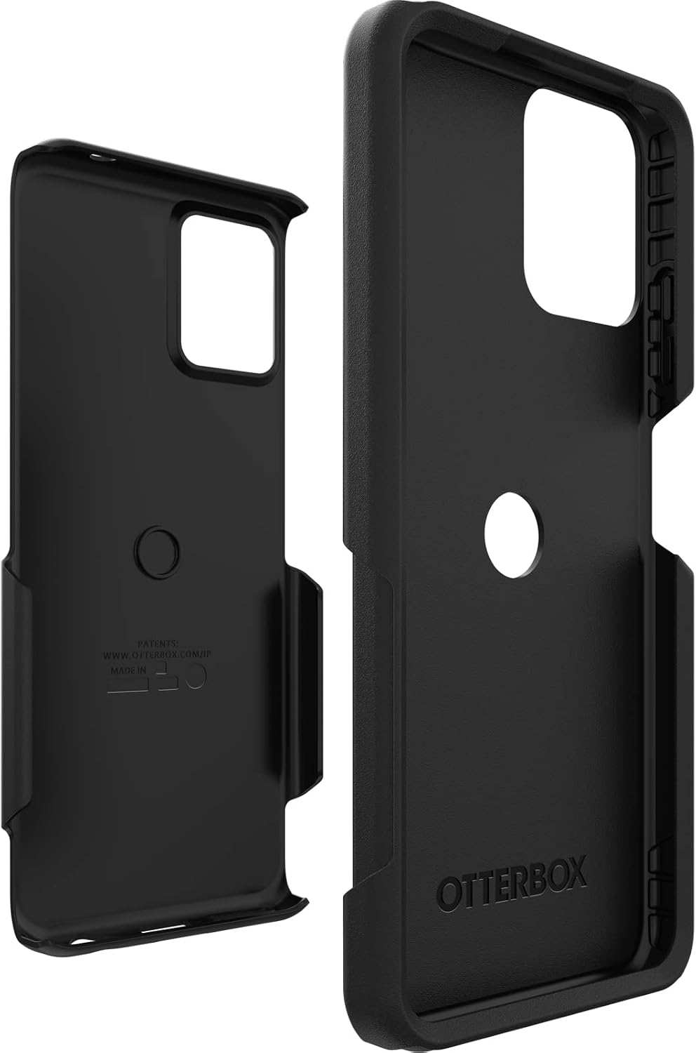 OtterBox REVVL 6 Pro 5G Commuter Series Lite Case - Black | Thin & Protective Phone Case for REVVL, Dual-Layer, Impact Absorbing, Slim Phone Case, Best REVVL Phone Cases