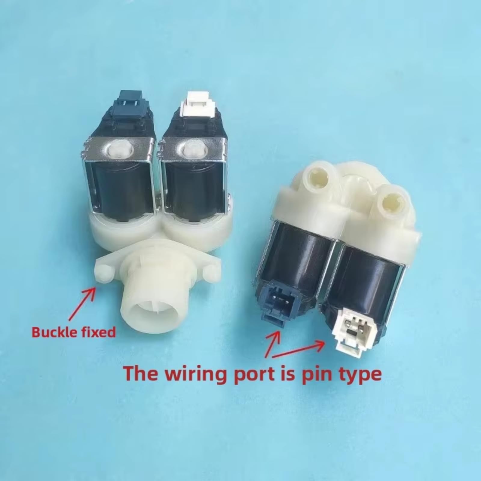 Electrovalvula Lavadora Para Meiling Para Beko Para Electrolux Tambor Lavadora Válvula Entrada Con Una Entrada Y Dos Salidas Doble Válvula Solenoide