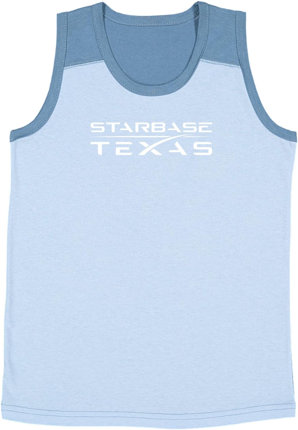 Haase Unlimited Starbase Texas - Outer Space Youth Contrast Back Tank Top