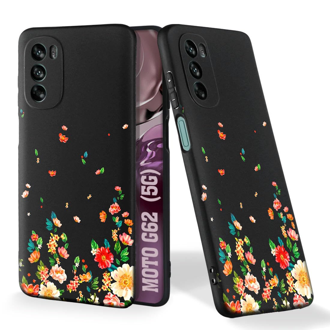 PrintWhiz Soft Silicone Mobile Back Cover Compatible with Motorola Moto G62 5G | Durable Shockproof Protective Case/Cover with Elegant Design | Full Edge Protection (Multicolor)(@21-MOT-G62(5G)-157) (B0CST2TW4Y) Amazon Price History, Amazon Price Tracker
