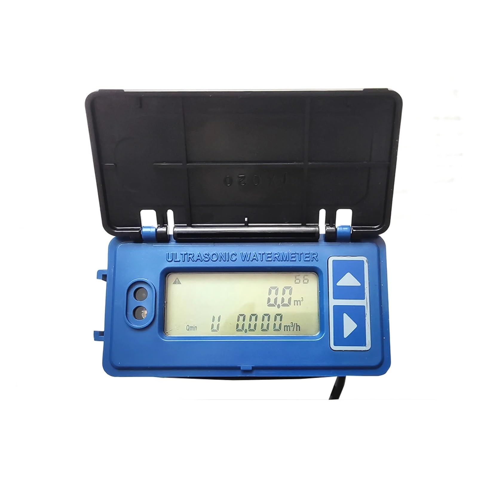 Medidor de flujo de agua ultrasónico digital, medidor de agua remoto alimentado por pilas para riego agrícola, compatible con DN100 DN150