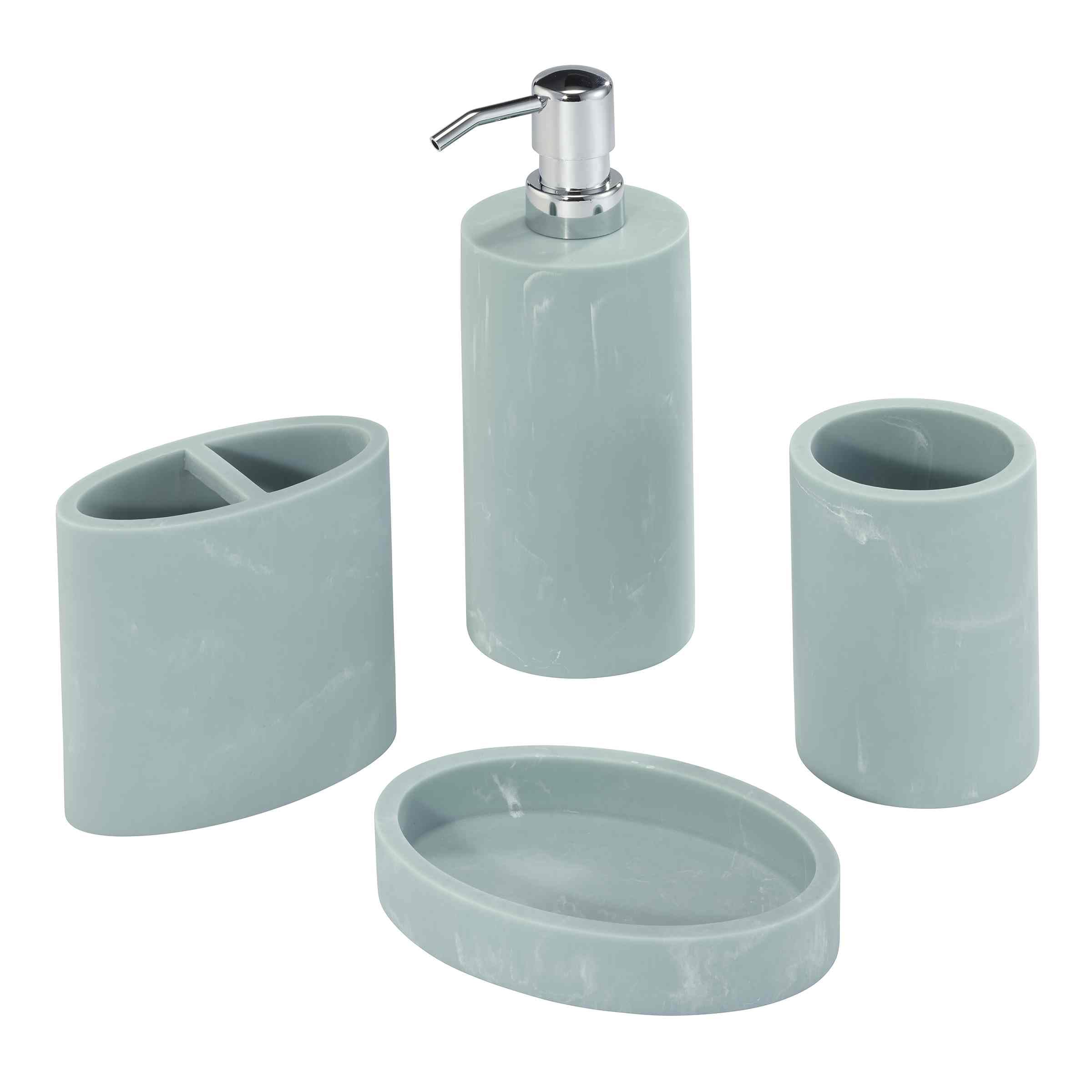 Amazon.com: Nicole Miller - Bathroom Set, 4pc Countertop