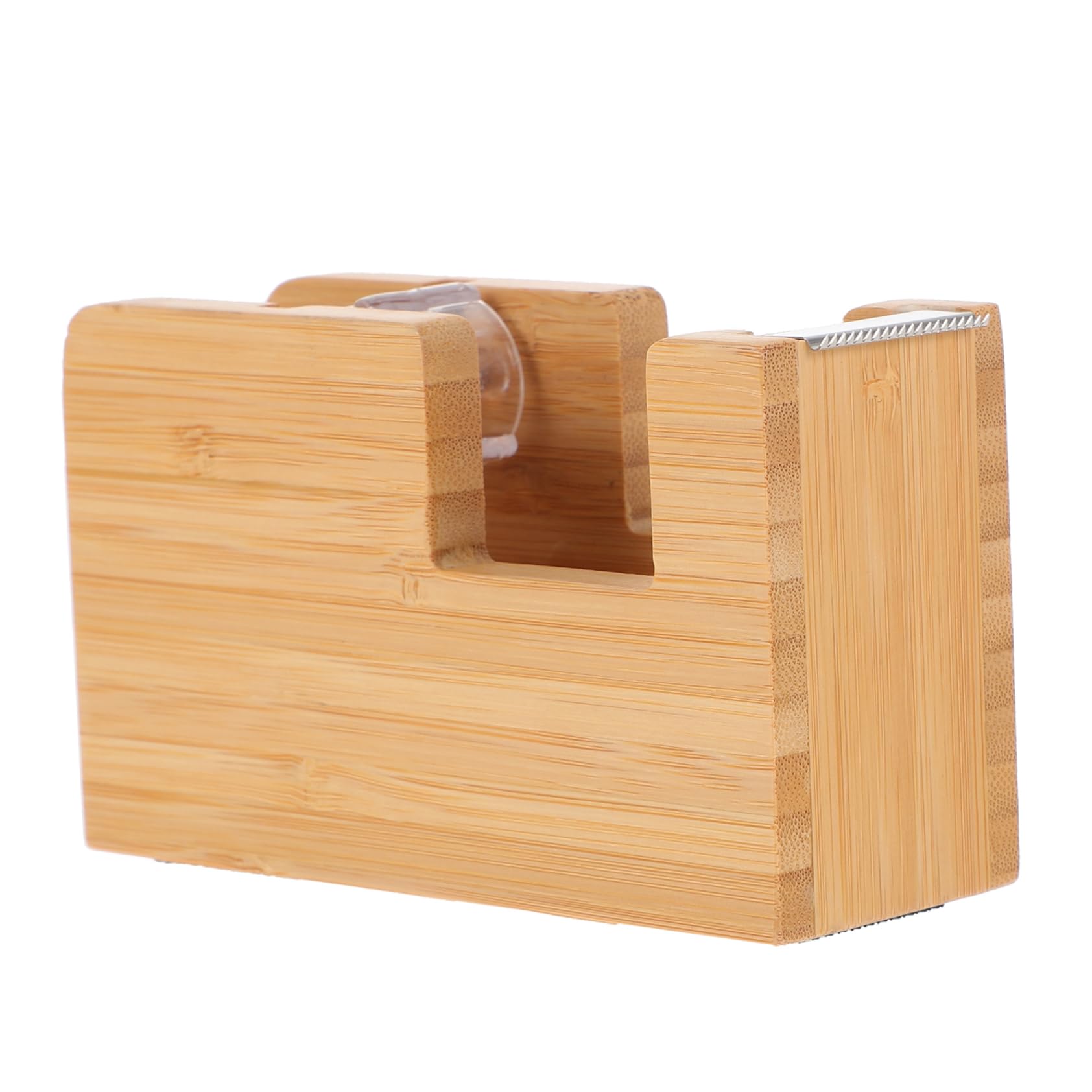 4 Pezzi Dispenser per Nastro Adesivo Portatile e Compatto Cutter per Nastro Adesivo per Ufficio Scuola e Casa Facile Usare e Conservare