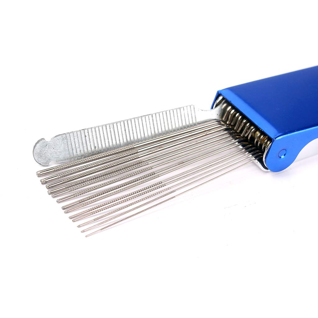 Lot de 10 limes longues pour réparation de chevalet de guitare 35,6 cm