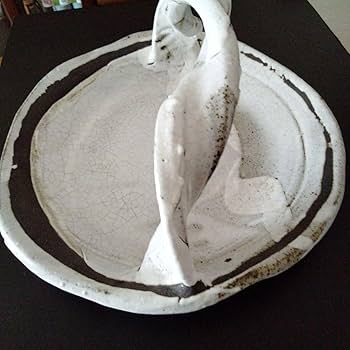 【美品】羊山窯　手付き　菓子器　盛鉢　骨董品　フルーツ盛り皿　置物　アンティーク 6119GWH8neL._UF350,350_QL80_.jpg