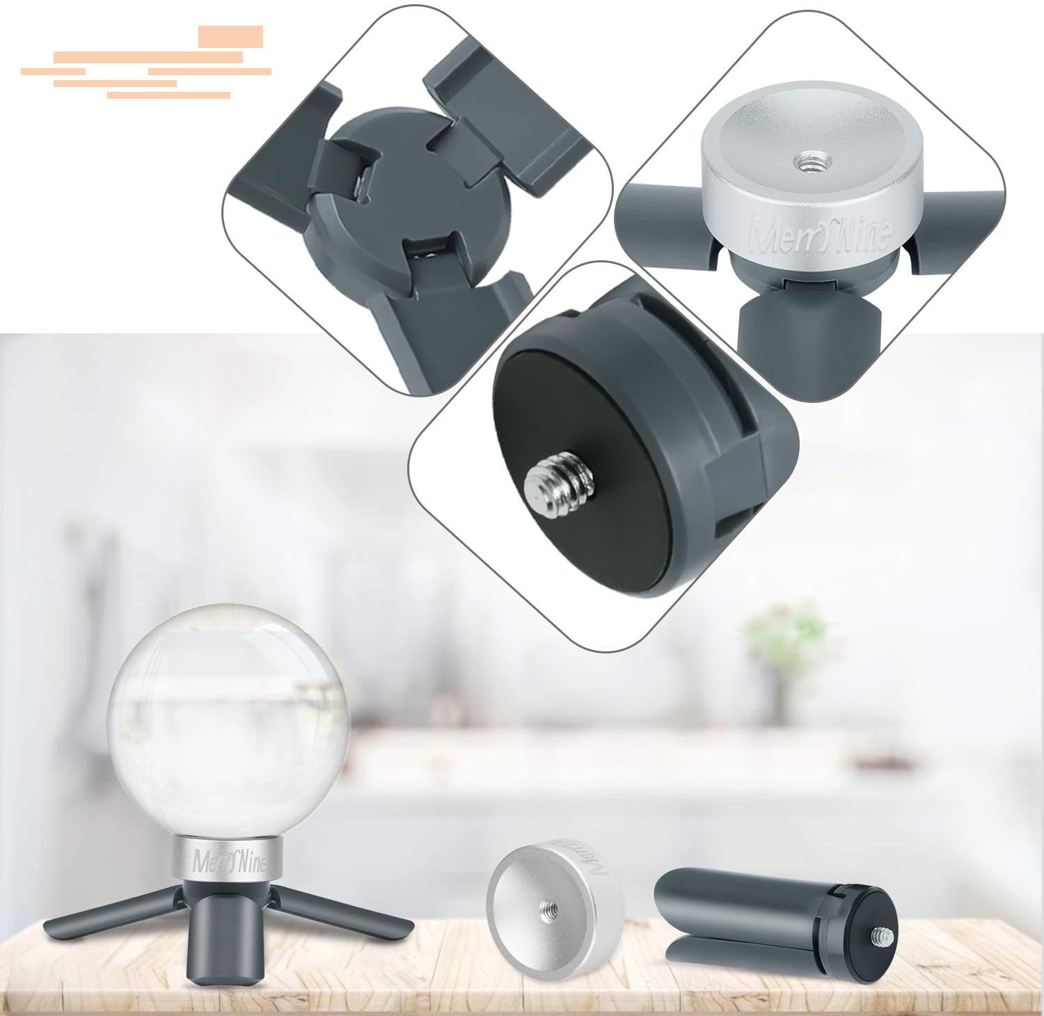 Kristallkugel Fotografie K9 - Mit Stativ Für Kreative Fotos