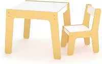 Conjunto Mesa + Cadeira Infantil Montessori - Junges