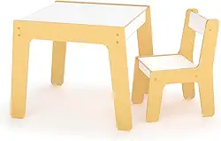 Conjunto Mesa + Cadeira Infantil Montessori - Junges