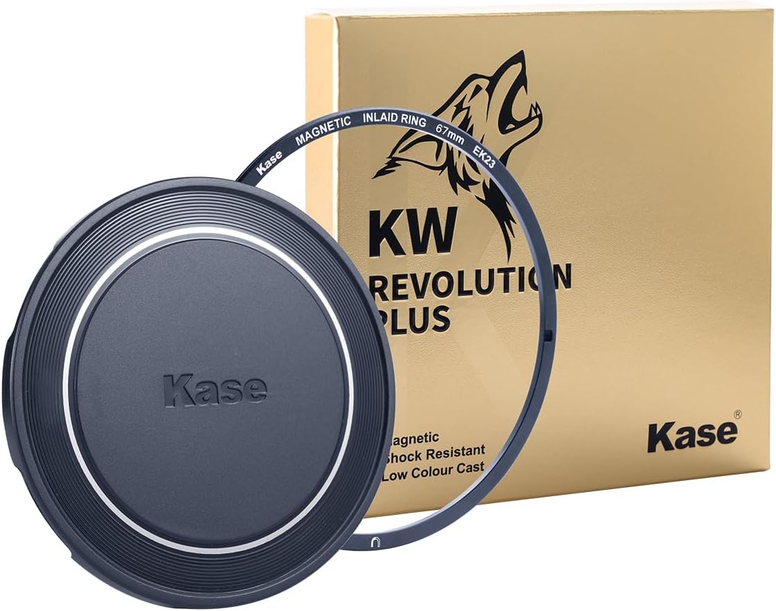 Kase Revolution Plus Magnetic Inlaid Adapter Set/Kit w Lens Cap Plus (67mm)