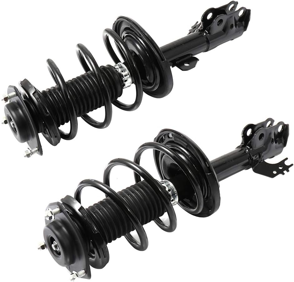 LSAILON 2PCS Front Complete Struts Coil Spring Assembly Replacement for 2012-2016 for Toyota Camry Quick Struts Assembly 172941 172940