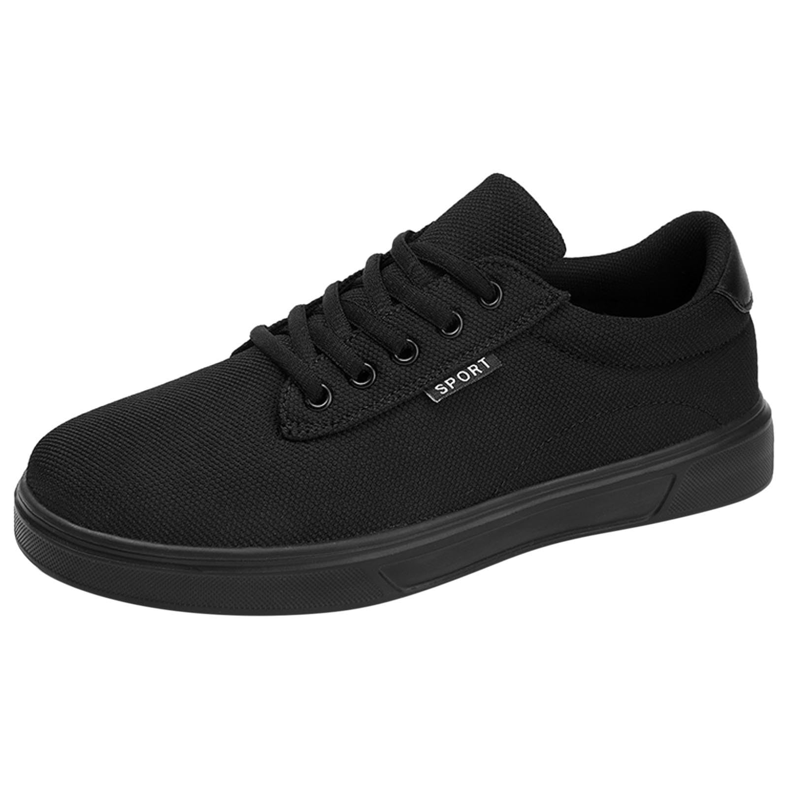 Men Casual Shoes Fashionable and Simple Solid Color New Pattern Flat Bottomed Comfortable Lace Up Mens Dress Shoe