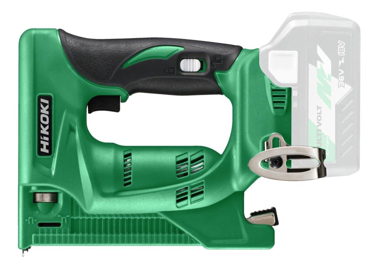 Hikoki N18Dslw4Z 18V Cordless Stapler 23G Battery Staple Gun 6mm 13mm Bare Unit from B&Q