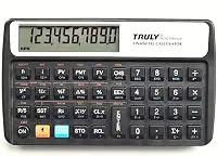 Calculadora Financeira Truly TR12C Platinum +120 Funções RPN (notação Polonesa reversa)