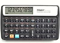 Calculadora Financeira Truly TR12C Platinum +120 Funções RPN (notação Polonesa reversa)