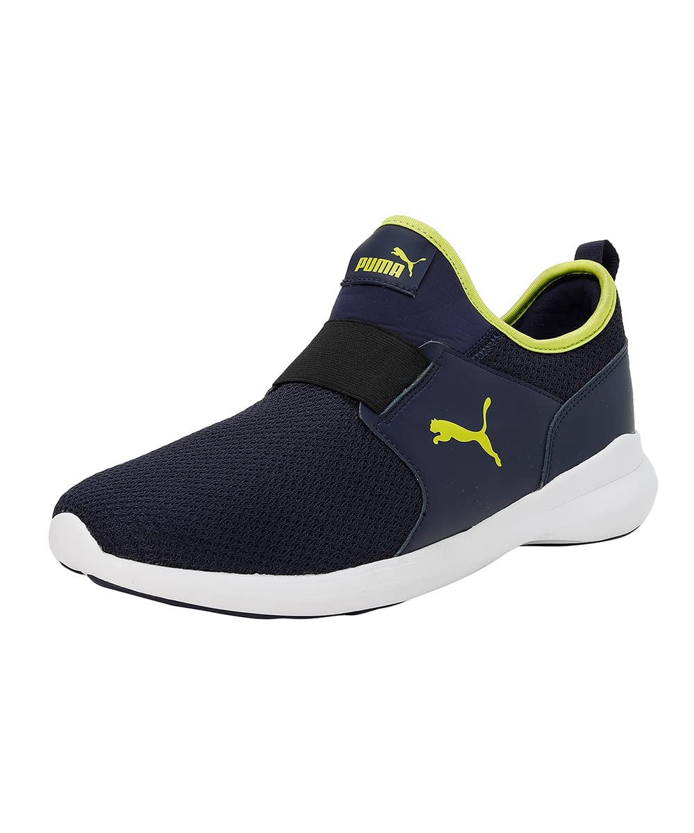 Puma Mens Pacer Slip on V3 Navy-Lime Smash-White Sneaker - 7 UK (39180202) (B0C5J9YJKZ) Amazon Price History, Amazon Price Tracker