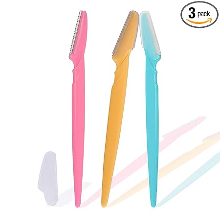 LSARI Pack of 3pcs, Eyebrow Shapers Razors Shavers Shaving Grooming Trimmers