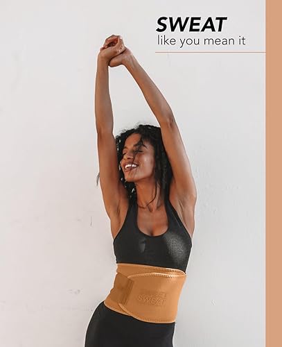 Miniatura 2 de Sweet Sweat - Faja reductora de cintura tonificada para mujeres y hombres, cinturón de entrenamiento de primera calidad para tonificar el área del