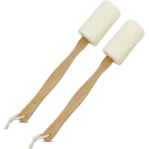Shellvcase Loofah Stick 2 Pack