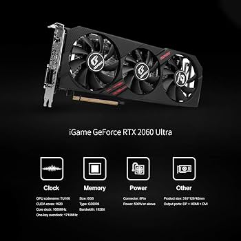 PCパーツ iGame GeForce RTX 2060 SUPER Ultra-V 8GB Colorful iGame RTX 2060 SUPER Ultra Specs | TechPowerUp GPU