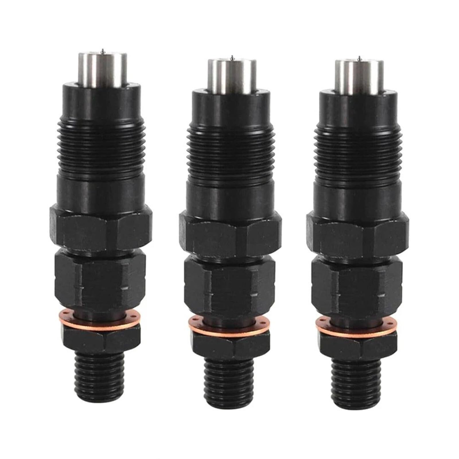 auto Inyector combustible Common Rail MM435-94101 Para Mitsubishi Para L2E Para L3E Para S3L Para S4L Para S3L2 Para S4L2 Para S4S 3 Uds Inyector Combustible Motor
