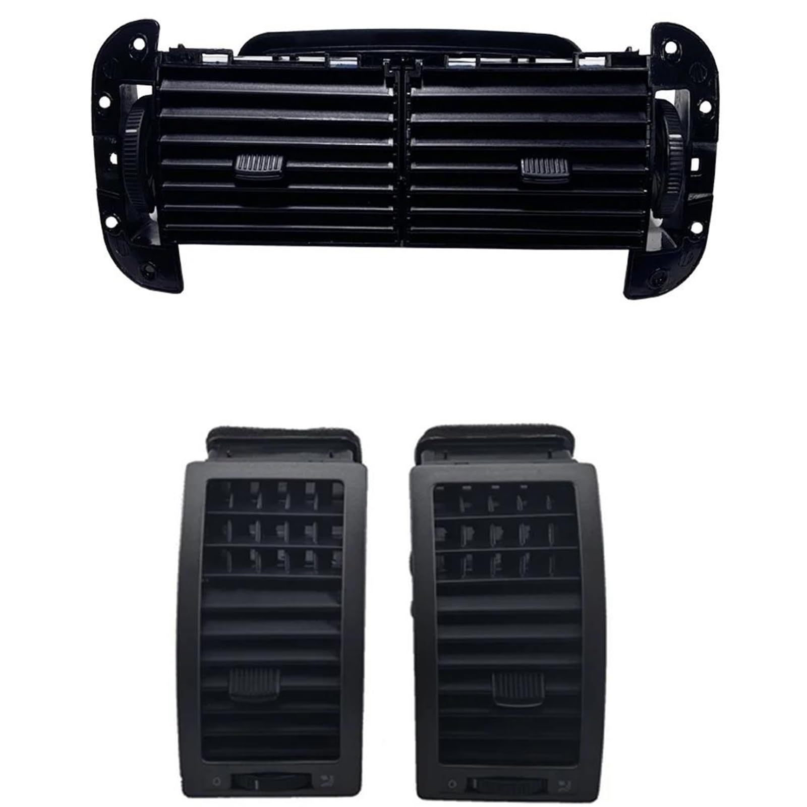 Qwqnxz One Color Dashboard Air Vent For Vw For Cross 2002-2010 Car Front Dashboard Air Conditioner Outlet Suitable Conditioning(Front 3Pcs)