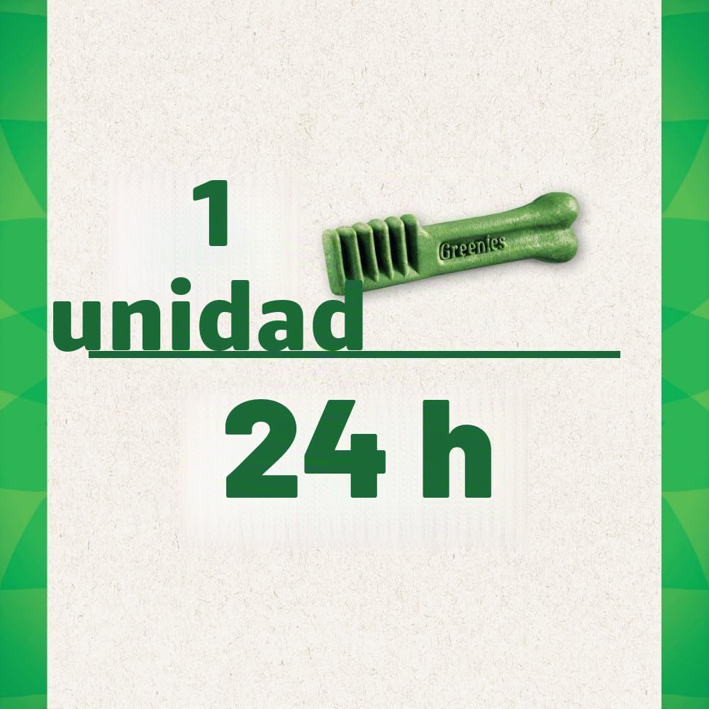 Greenies Snack Dental 100% Natural para Perros Medianos 6x340g