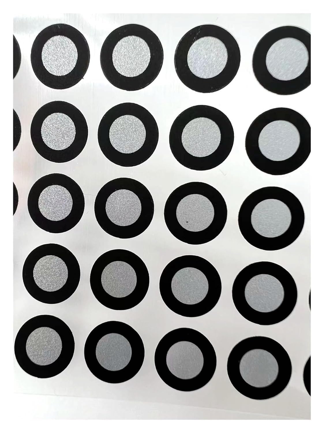 3D Scanning Marker, 3D Scanning Dots, 3D Scanner Marking Points 3D Scanning Markers/Dots/Stickers for 3D Scaning and Optical Tracking Inner 6mm Outer 10mm(Oridinary 1000)