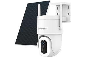 MUBVIEW Solar Security Camera Outdoor, 2K Battery Powered with 360° Pan and Tilt
