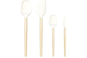Wooden Handle Spatula Set for Efficient Kitchen Use