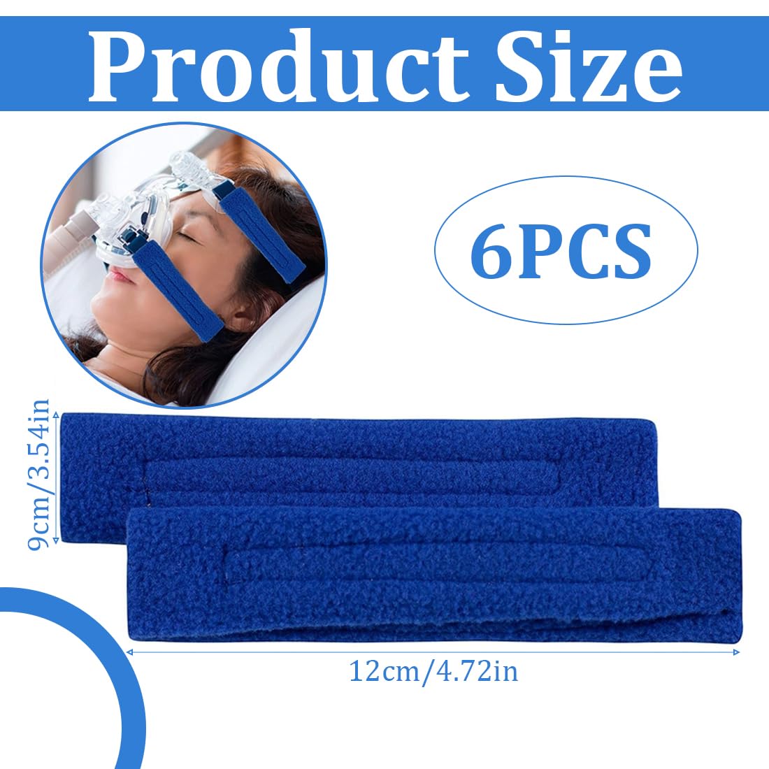 CPAP - Copriscarpe per cinghie CPAP, cuscinetti per il viso, compatibili con la maggior parte dei copricapi integrali, confezione da 4