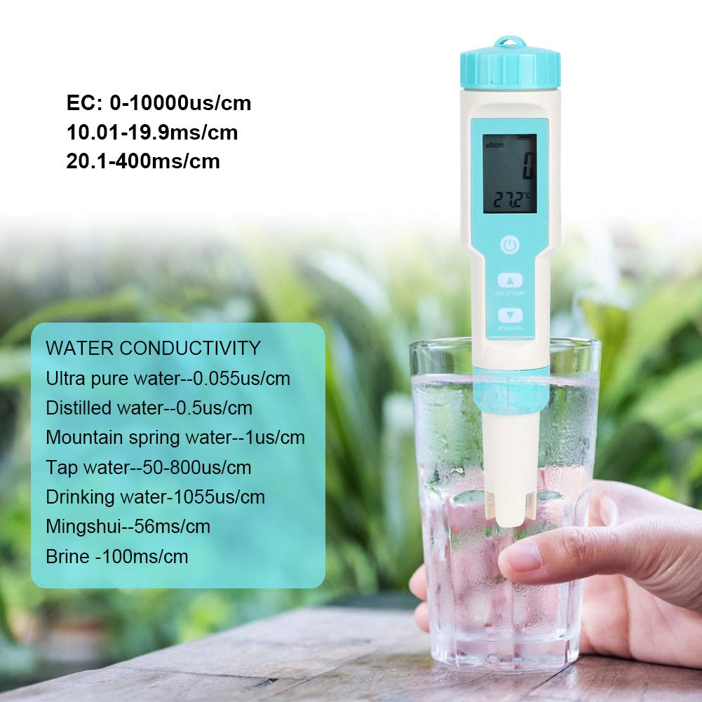 Sonda TDS Per Tester Acqua – Misurazione Ad Alta Precisione Per Acquario, Idroponica E Piscina