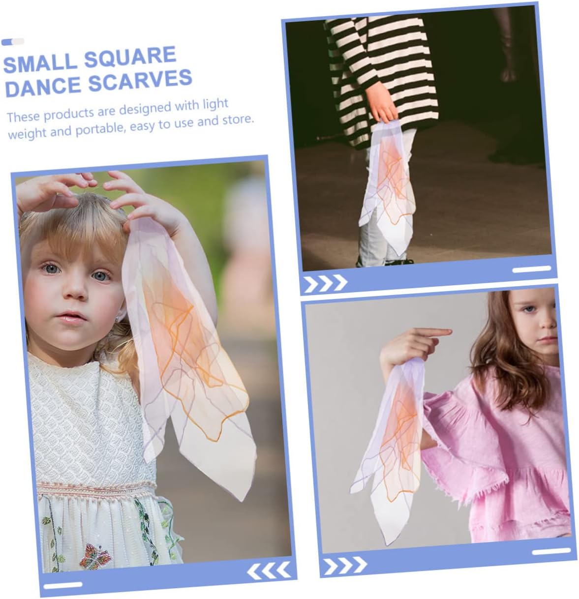 Stage Performance Props Dancing Accessories Stage Performance Scarves Chiffon Scarf Chiffon