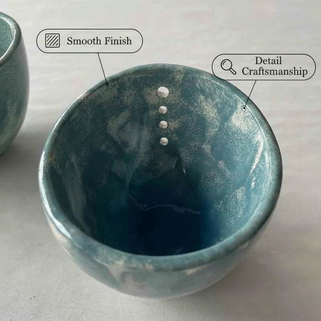 Herb Stripper Bowl, Herb Stripping Bowl with Multiple Hole Sizes to Separate Leaves from Stems (Blue)
