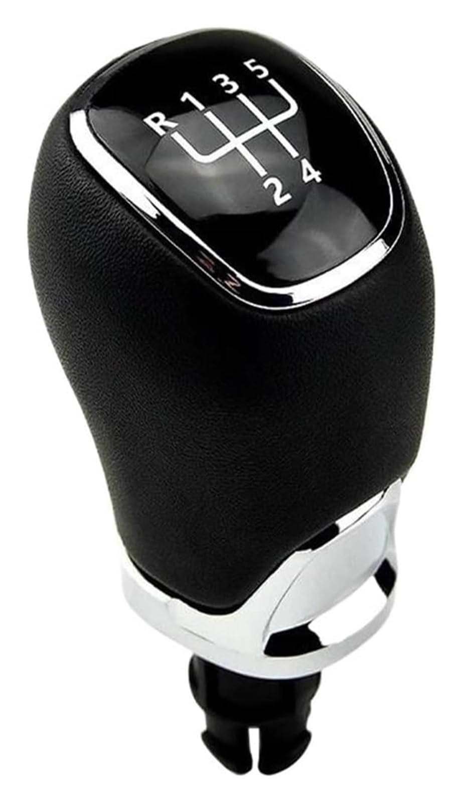 TRASH BIN Car Gear Shift Knob for Skoda for Octavia A7 MK3 2014-2017 5 6 Speed Car Styling Gear Shift Knob Lever Shifter Gaiter(5 Speed)
