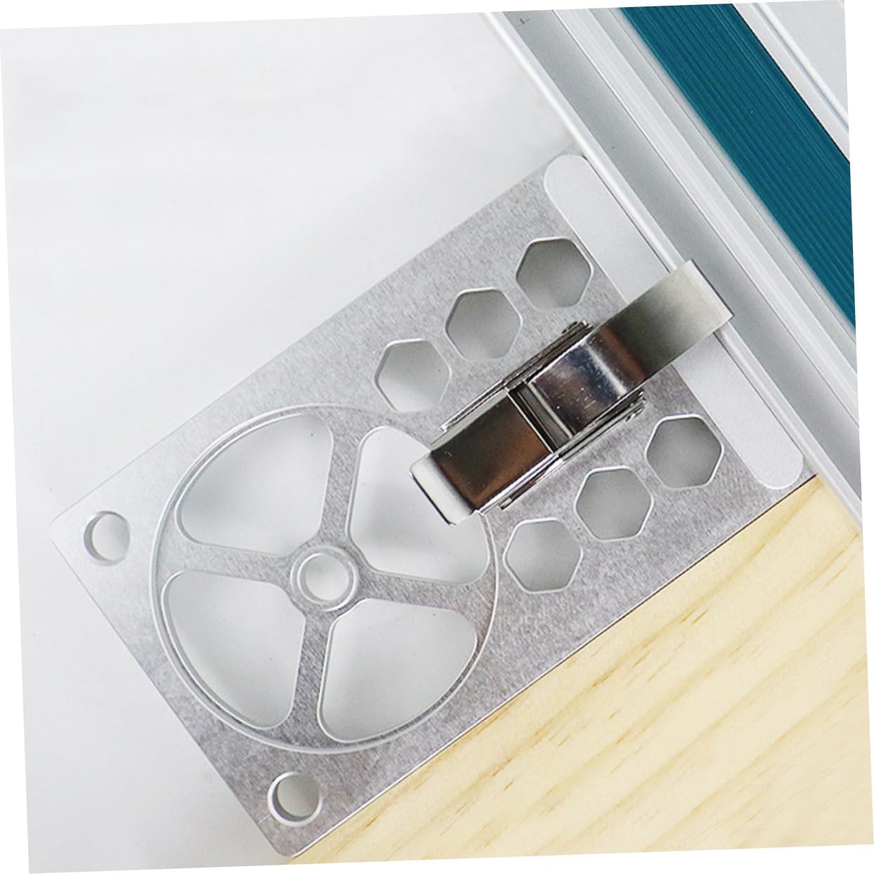 ORFOFE Circular Saw Guide Rail Track Saw Angle Tool Precision Cutting for Woodworking Construction Projects