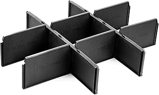 48-22-8473 packout dividers for Milwaukee packout 3 Drawer dividers Tool Box drawer organizer -16 5/16 in W, 3 in H
