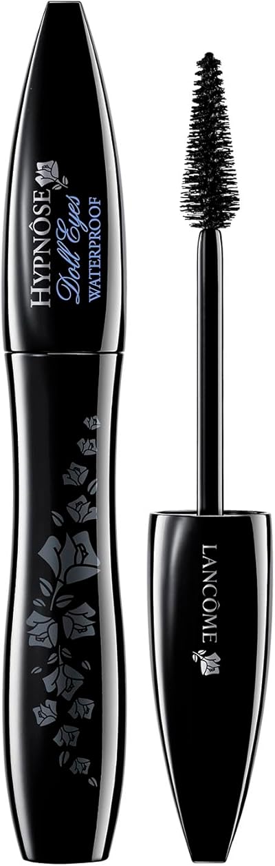 Lancôme Hypnôse Doll Eyes Mascara, deckende Wimperntusche mit Fibershine-Formel für größer wirkende Augen, mattes Schwarz