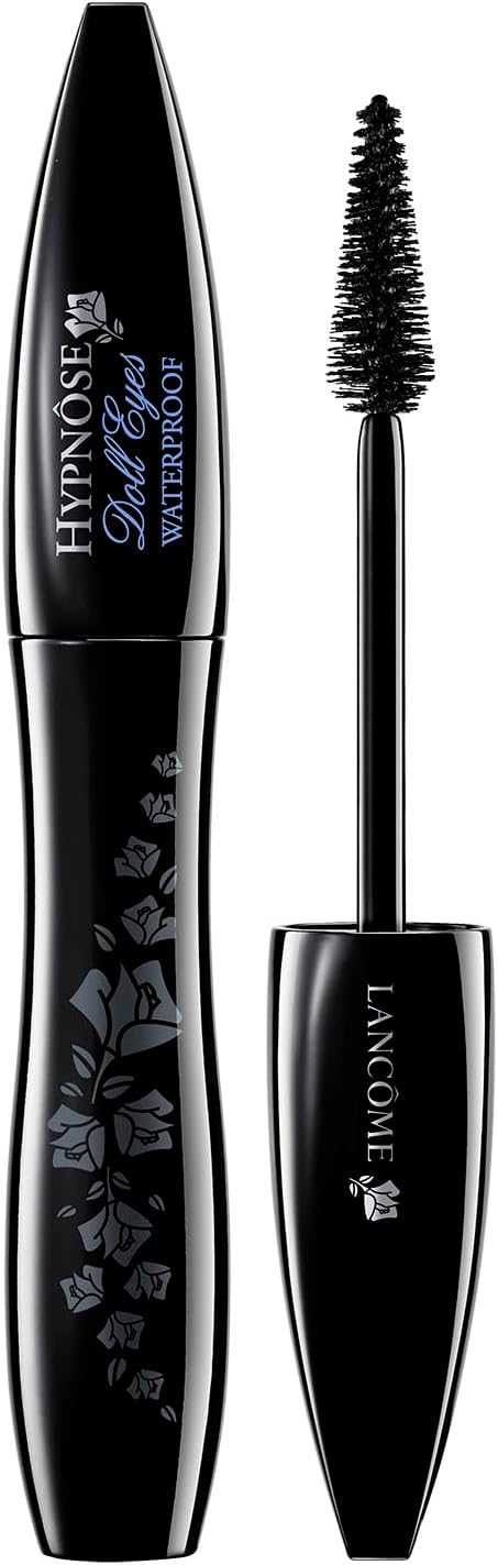 Lancôme Hypnôse Doll Eyes Mascara, deckende Wimperntusche mit Fibershine-Formel für größer wirkende Augen, mattes Schwarz