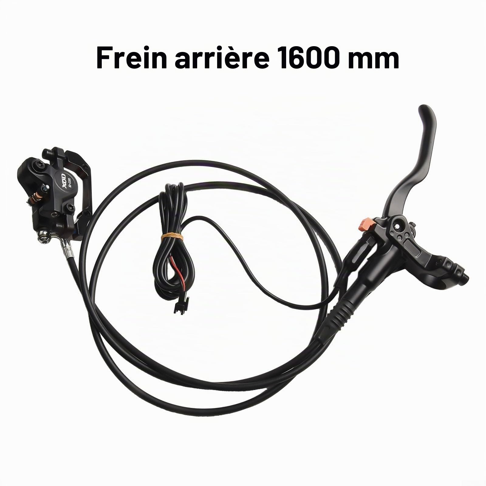 Pour XOD E-Bike, Ensemble de Frein à Disque Hydraulique, Système de Frein Avant/Arrière Avec Contrôle de Puissance Électrique, Pour Pièces de Vélo de Montagne 140mm 160mm 180mm (Arrière Gauche)