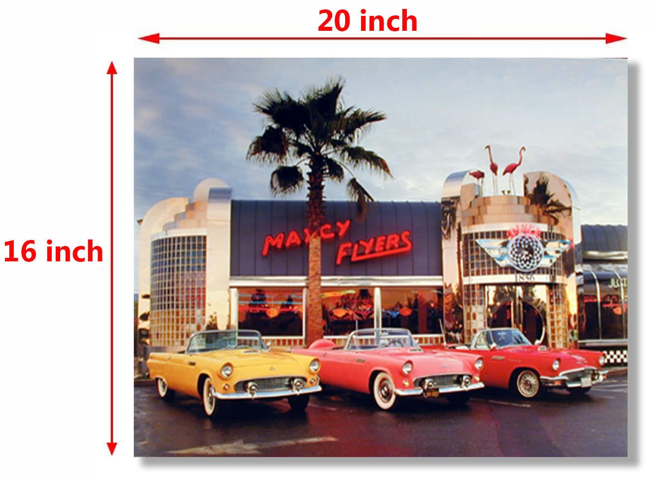Amazon.com: Impact Posters Gallery Wall Decor 1955 1956 1957 Ford